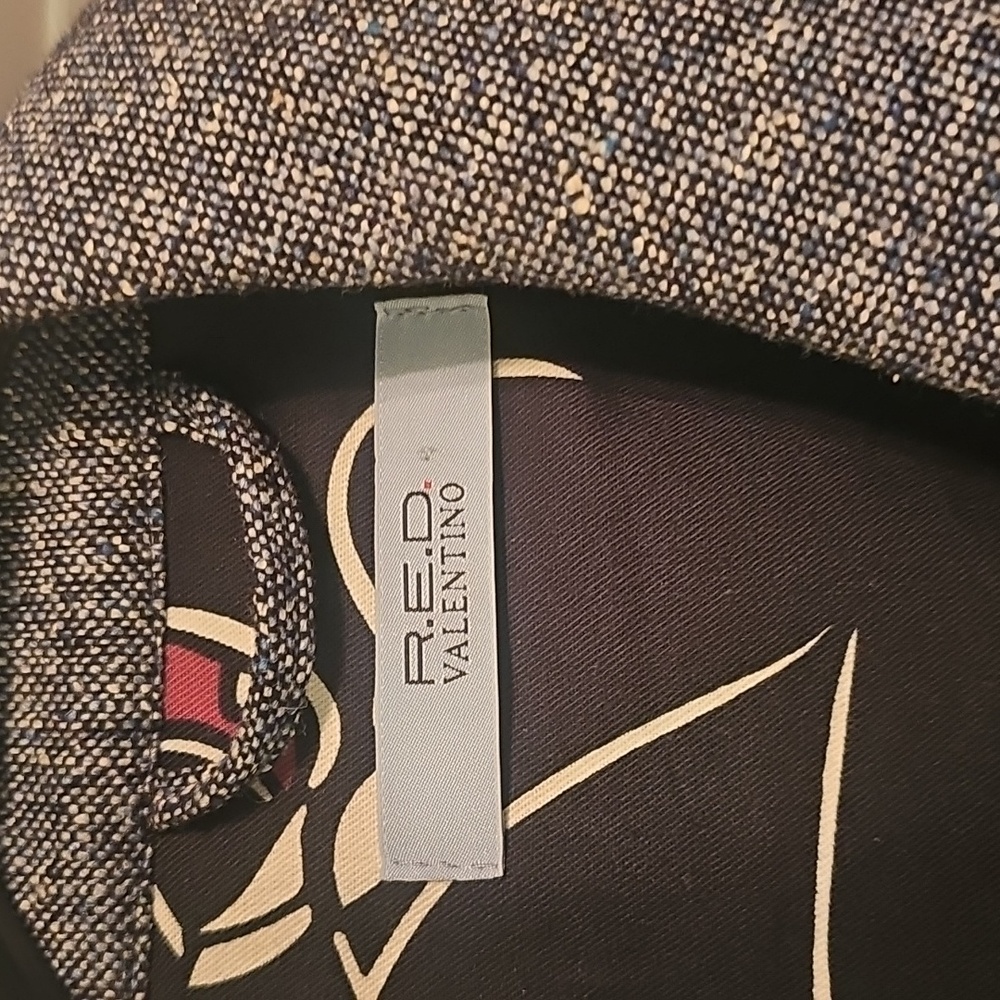 RED Valentino Gray Bomber Jacket - Picture 2 of 6